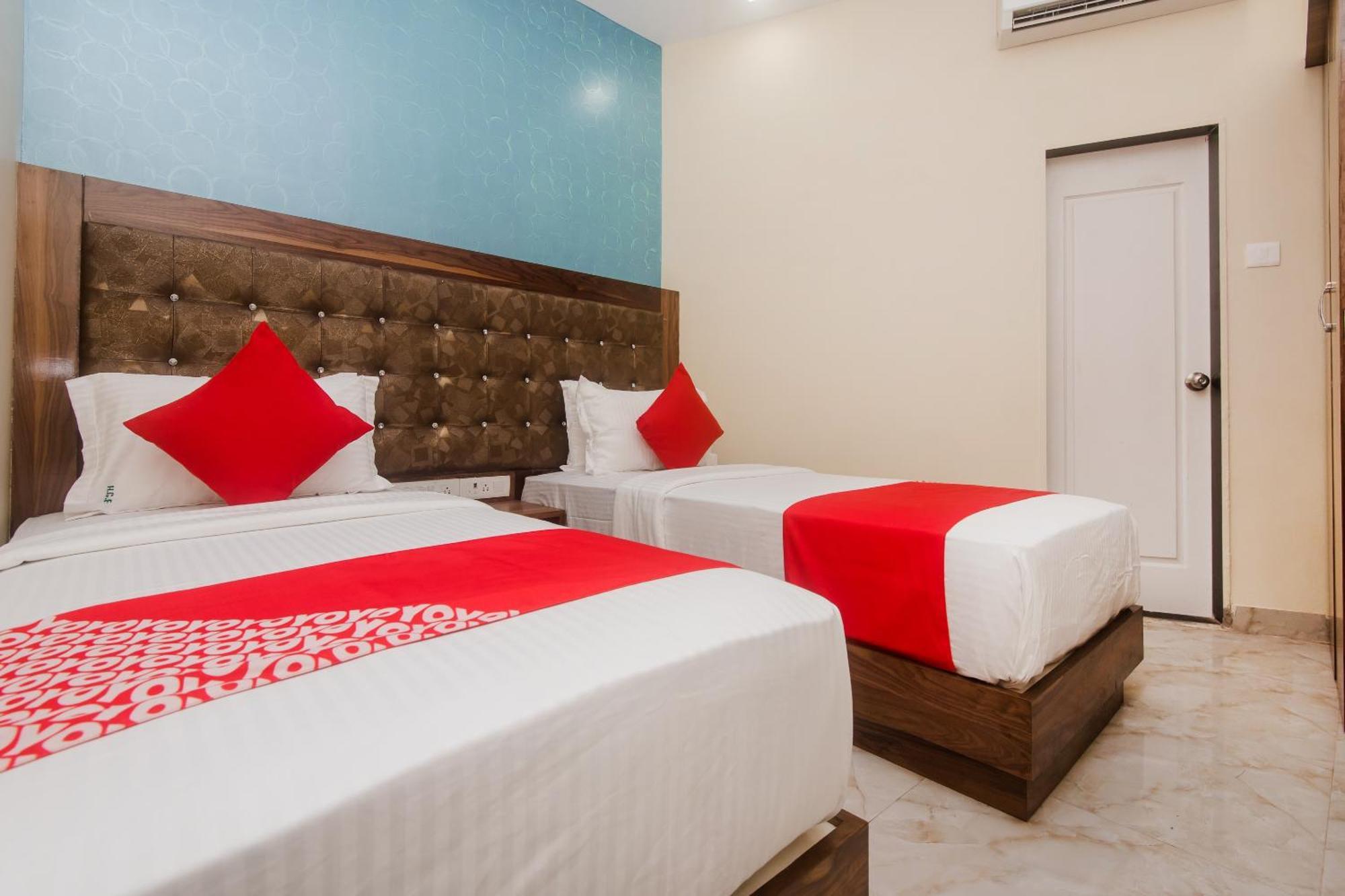Hotel O Greenforest Near Airport Road Metro Station Мумбаи Экстерьер фото